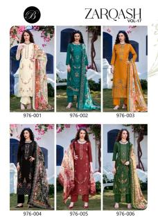 Belliza zarqash vol 17 dress materials for wholesale for online busibesss